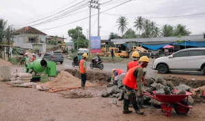Pemprov Perbaiki Jalan di Pringsewu, Wagub Resmikan Perbaikan Tigas Ruas Pemprov Perbaiki Jalan di Pringsewu, Wagub Resmikan Perbaikan Tigas Ruas