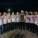 Awasi Pembangunan Jalan Way Kanan, Gubernur Pulang Subuh