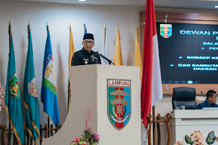 Hadiri Rapat Paripurna LKPJ, Gubernur Mirza Sampaikan Apresiasi Ke DPRD Lampung